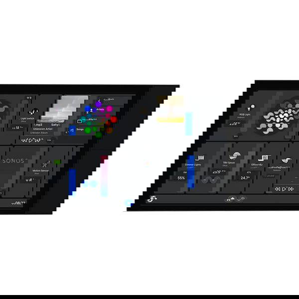 Shelly Wall Display XL - Chytrý ovládací panel s 5A