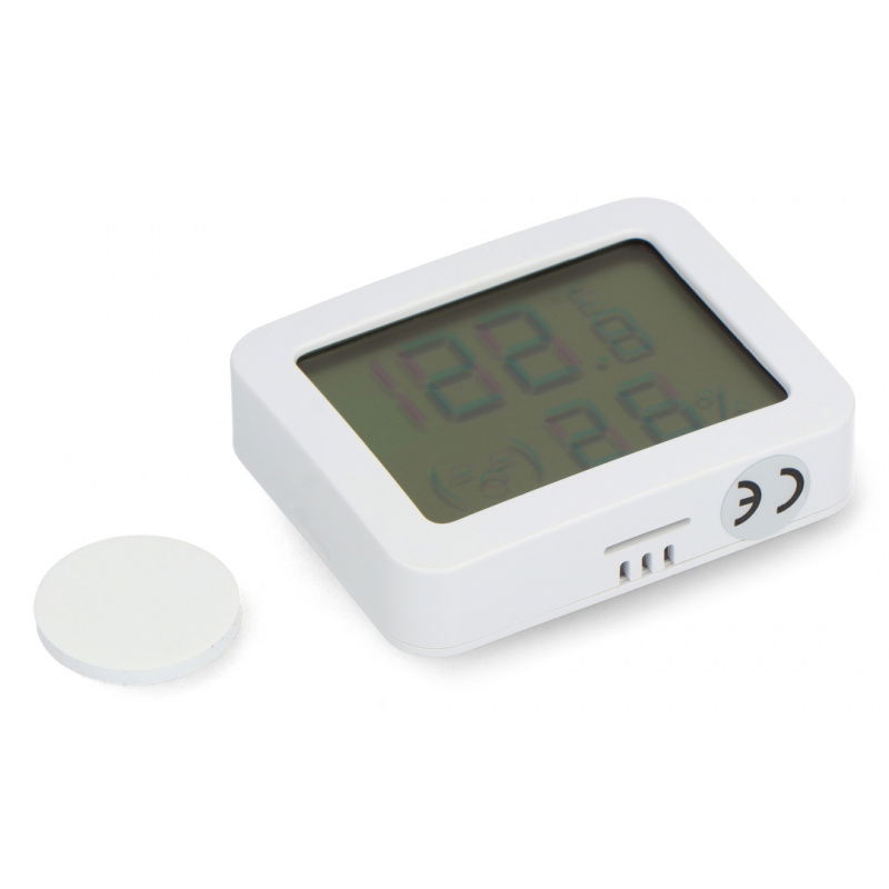 Najmniejszy Czujnik Sensor Temperatury Wilgotności LCD Zigbee