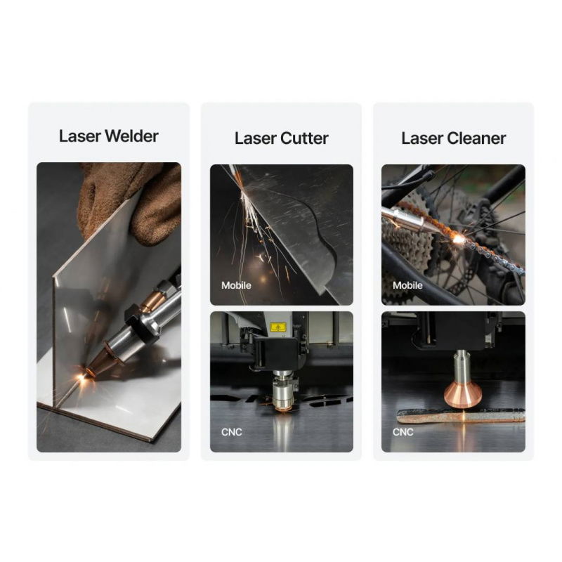 xTool MetalFab Laser Welder and CNC Cutter 1200W