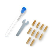 Neptune 4 Plus/4 Max Multi-size brass nozzle pack (4pcs 0.4mm