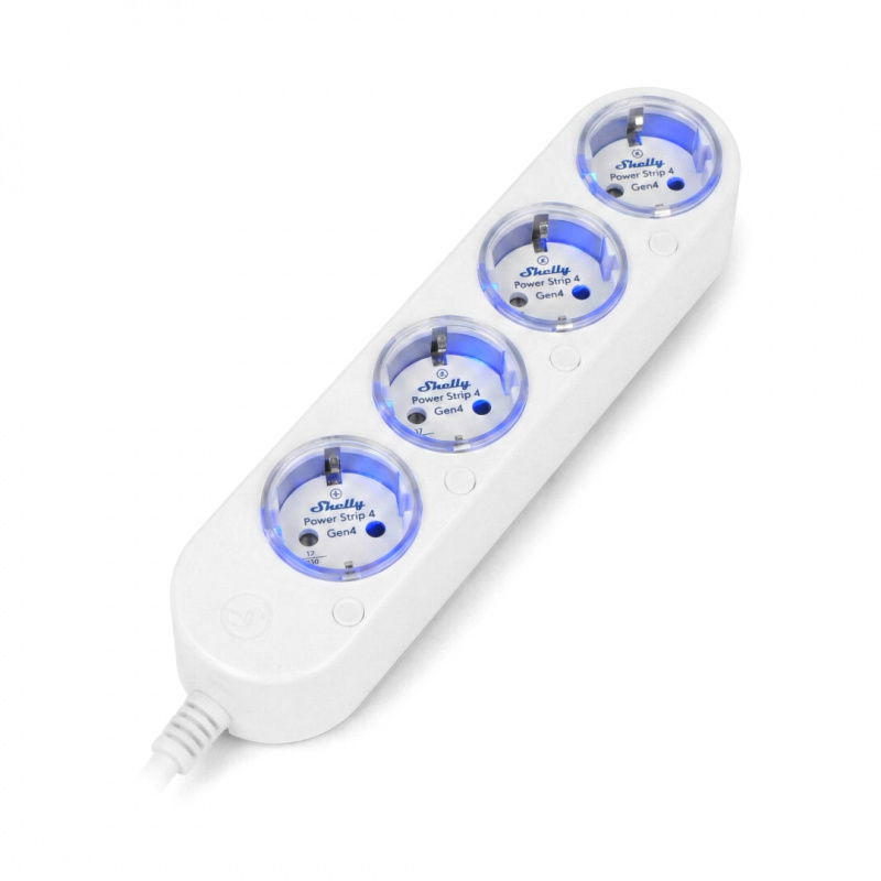 Shelly Power Strip 4 Gen4 - Inteligentna listwa zasilająca -