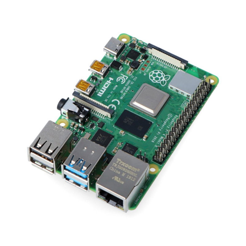 Sada s Raspberry Pi 4B WiFi 1 GB RAM + oficiální příslušenství