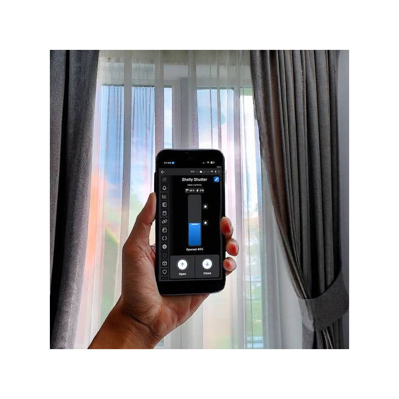 Shelly Sterownik do Żaluzji/Zasłon WiFi Shelly Shutter + BLU