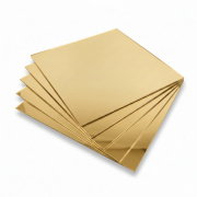 Plexi złote lustro 3mm 200x200mm (5szt)