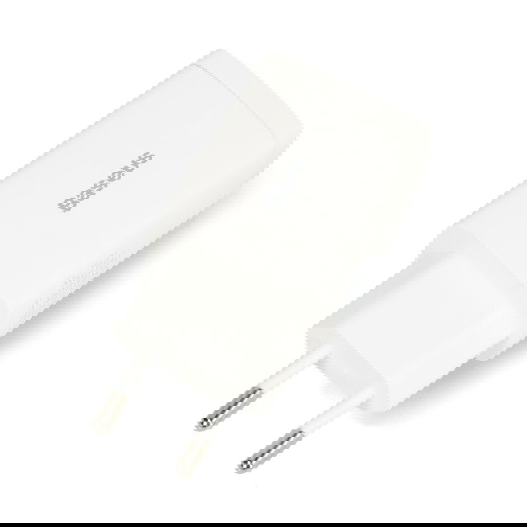 Ładowarka Compact Quick Charger USB, USB-C (biała)