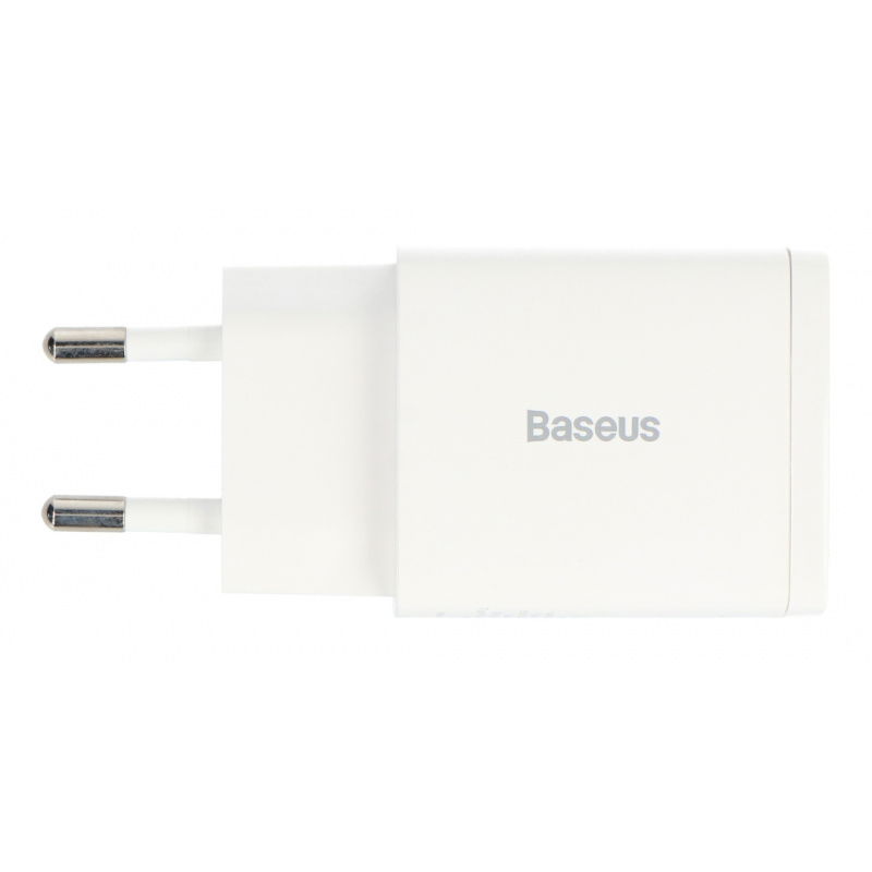 Ładowarka Compact Quick Charger USB, USB-C (biała)