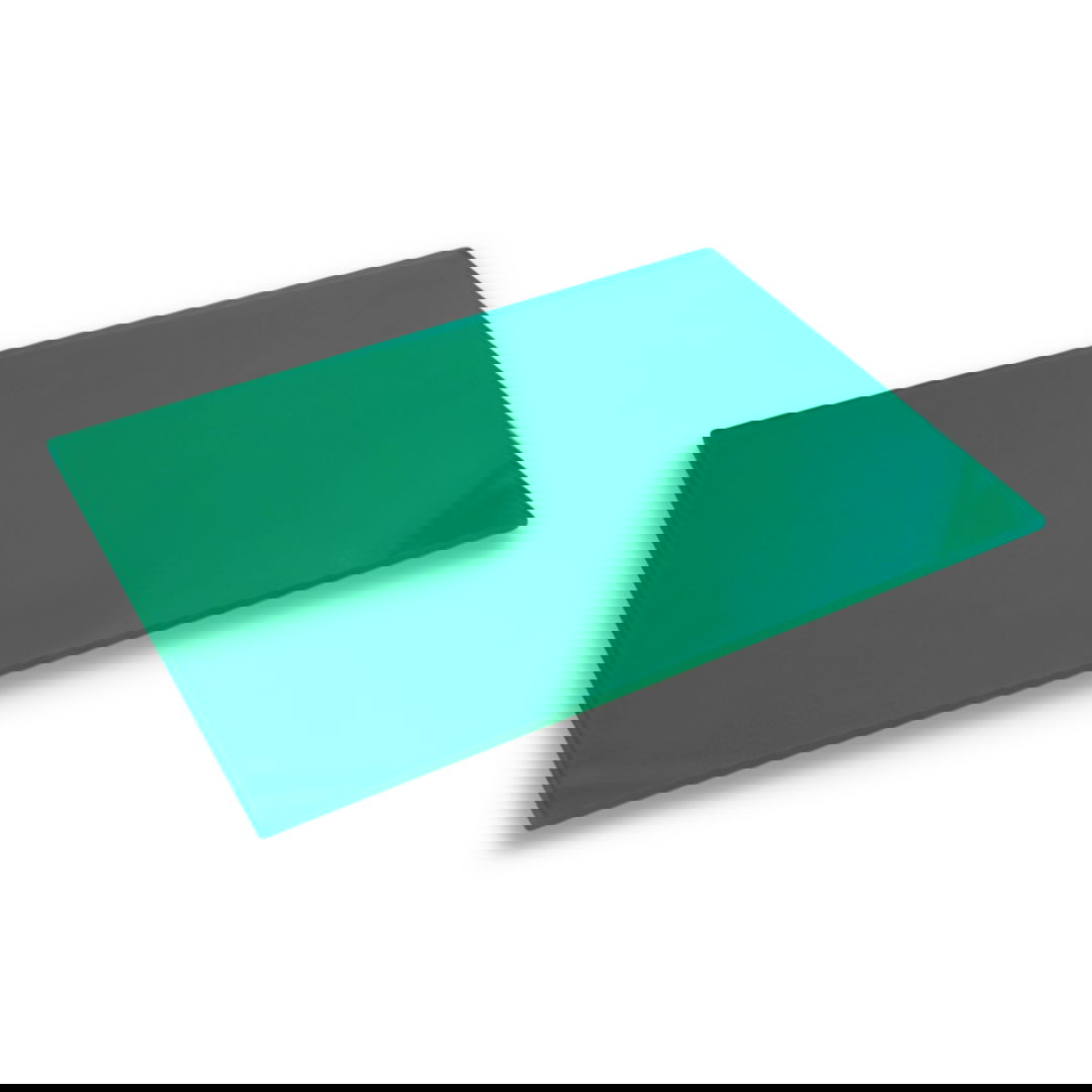 Płyta akrylowa PMMA - 2,5mm - 400x600mm - Dark Green - 1szt.