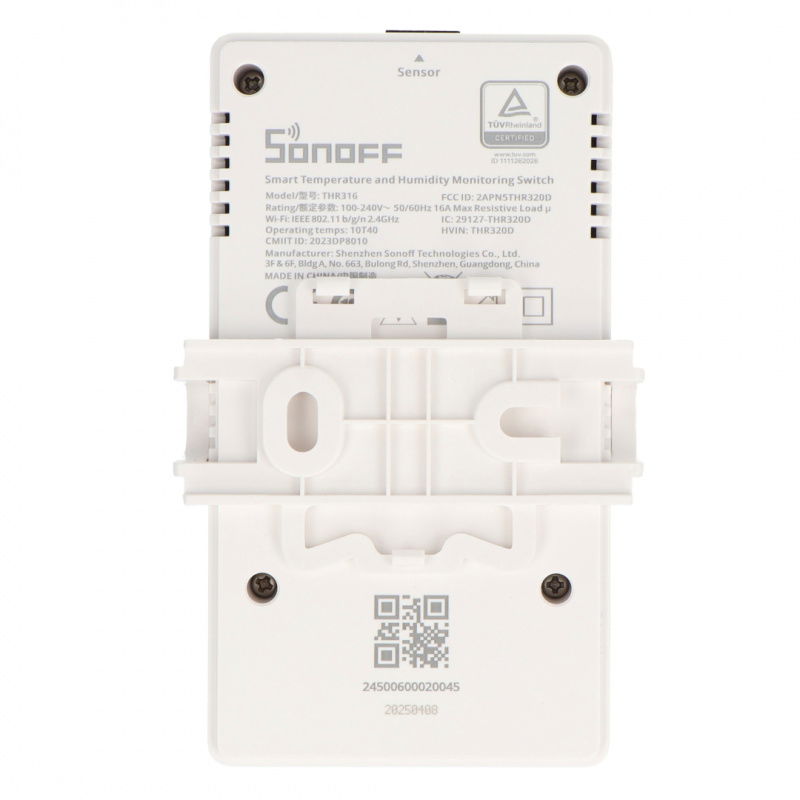 Sonoff THR316 TH Origin - przekaźnik WiFi z funkcją pomiaru