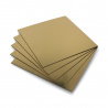 Gravírovací laminát - zlatý - 1,6 mm - 200x200 mm - 5 ks.