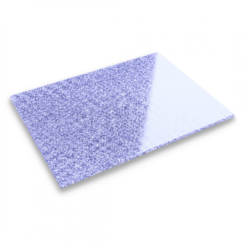 Płyta akrylowa PMMA - 3mm - 400x600mm - Glitter Blue - 1szt.
