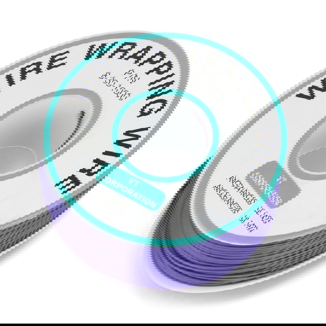 Drát z PVC 0,25 mm - fialový - role 200 m