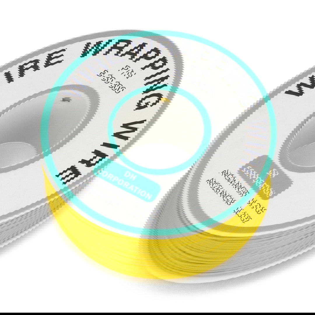 Drát z PVC 0,25 mm - žlutý - role 200 m