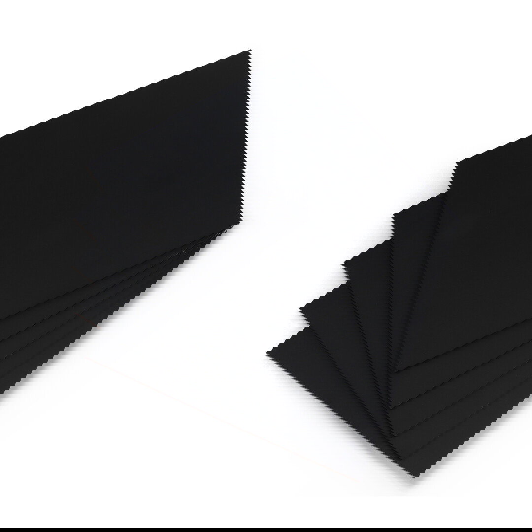 Lité černé plexi - 3mm - 200x200mm - 5 ks.