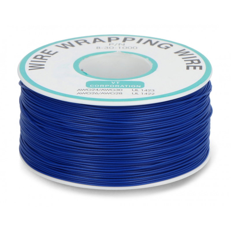 PVC drátěný kabel 0,25 mm - modrý - role 200 m
