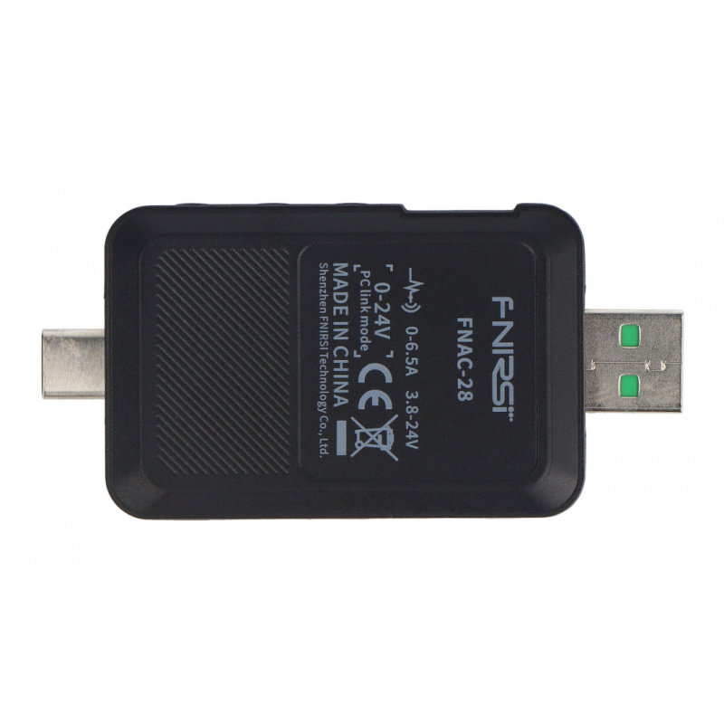 Tester USB 2w1 FNIRSI FNAC-28 USB-C USB-A