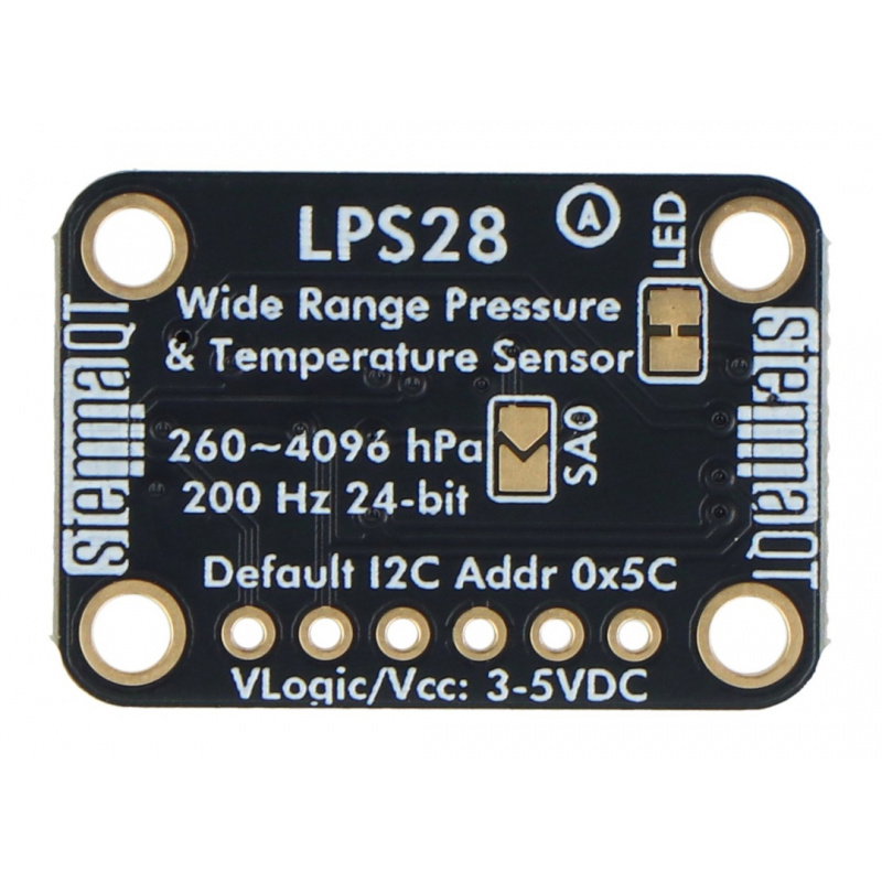 Adafruit LPS28 (LPS28DFW) Pressure Sensor - STEMMA QT / Qwiic