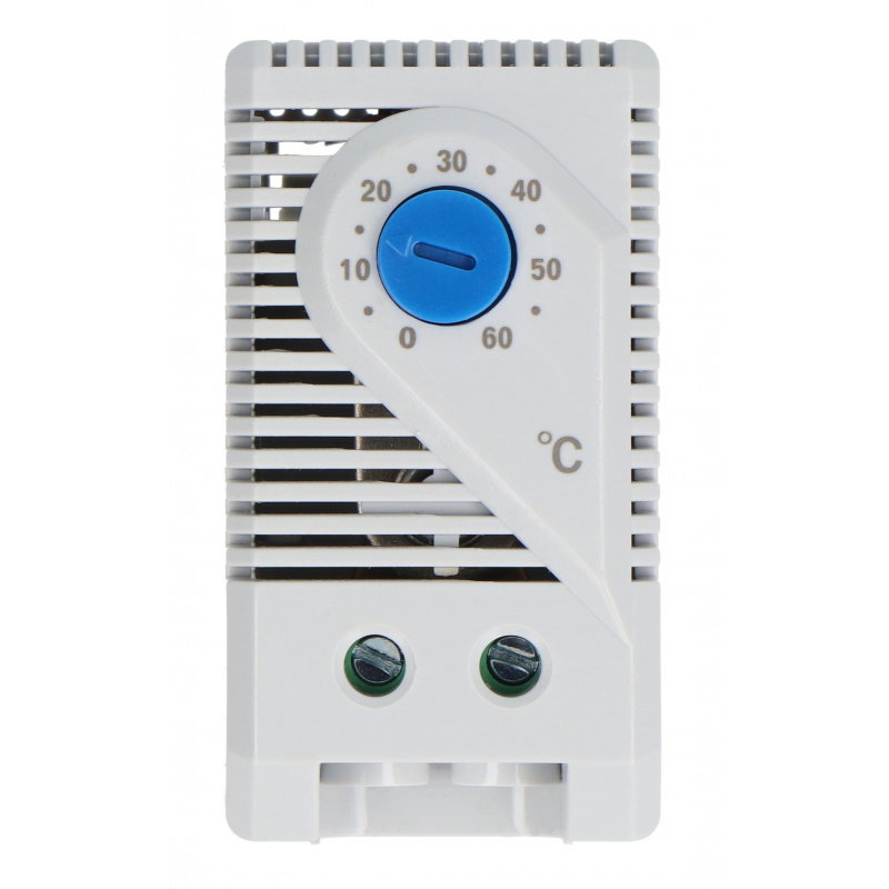 Qoltec Termostat zamykający 10A | DIN 35