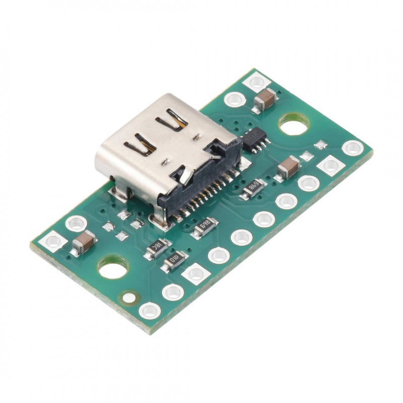 TPS2116 Power Multiplexer Carrier with USB Type-C Connector