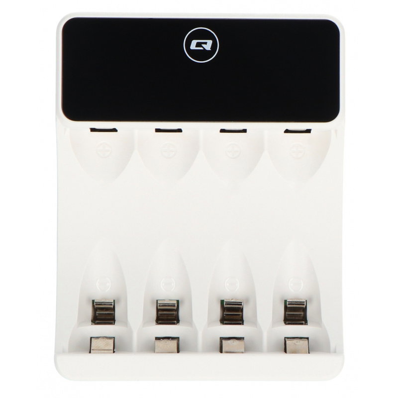 Qoltec Ładowarka do akumulatorków Ni-MH typu R03 AAA R6 AA |