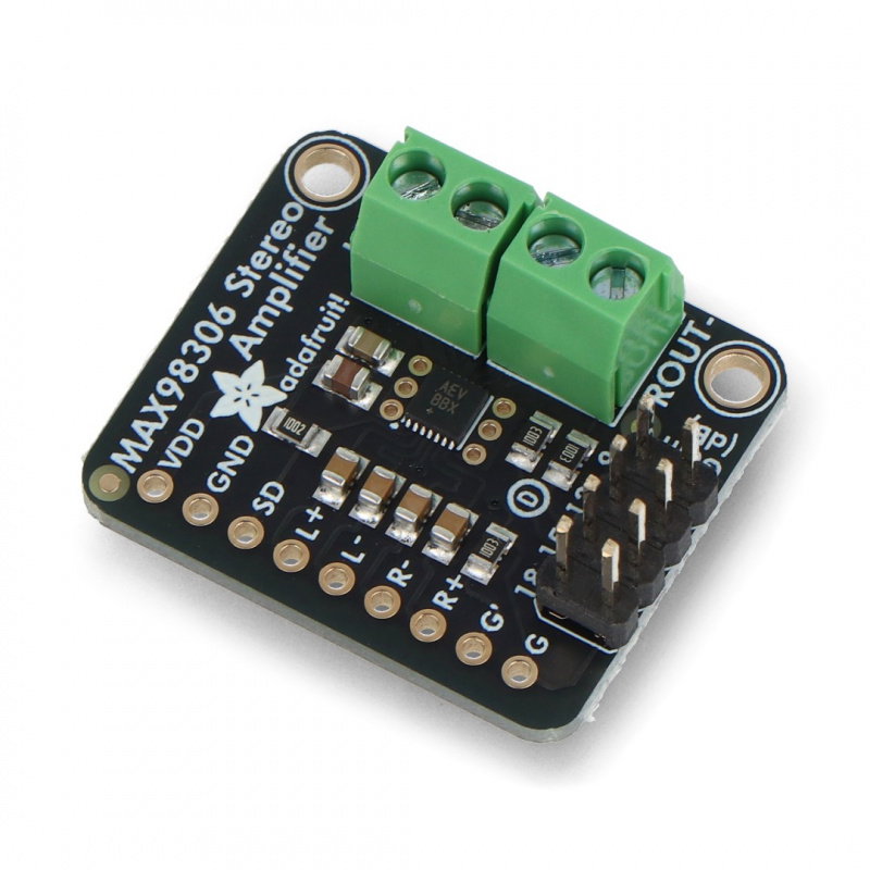 MAX98306 - audio zesilovač třídy D 3,7 W stereo - Adafruit 987