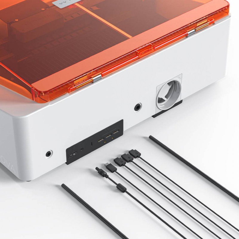 Ploter laserowy TOOCAA NOVA 10W + moduł rotacyjny + pompa