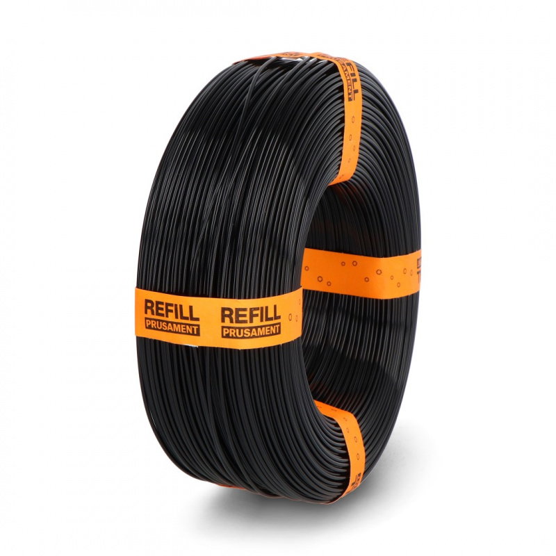 Náhradní struna Prusa PETG 1,75 mm 0,9 kg - černá NFC