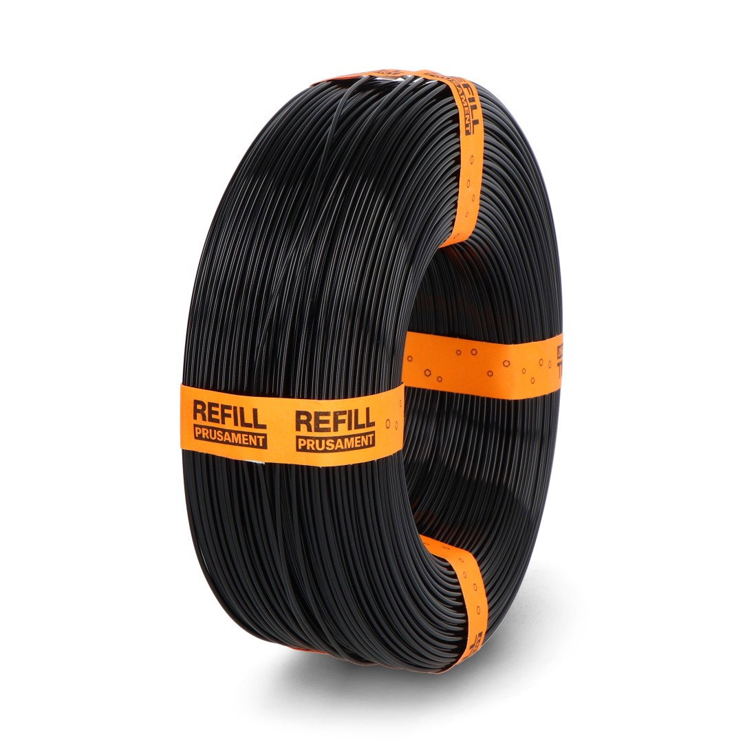 Náhradní struna Prusa PETG 1,75 mm 0,9 kg - černá NFC