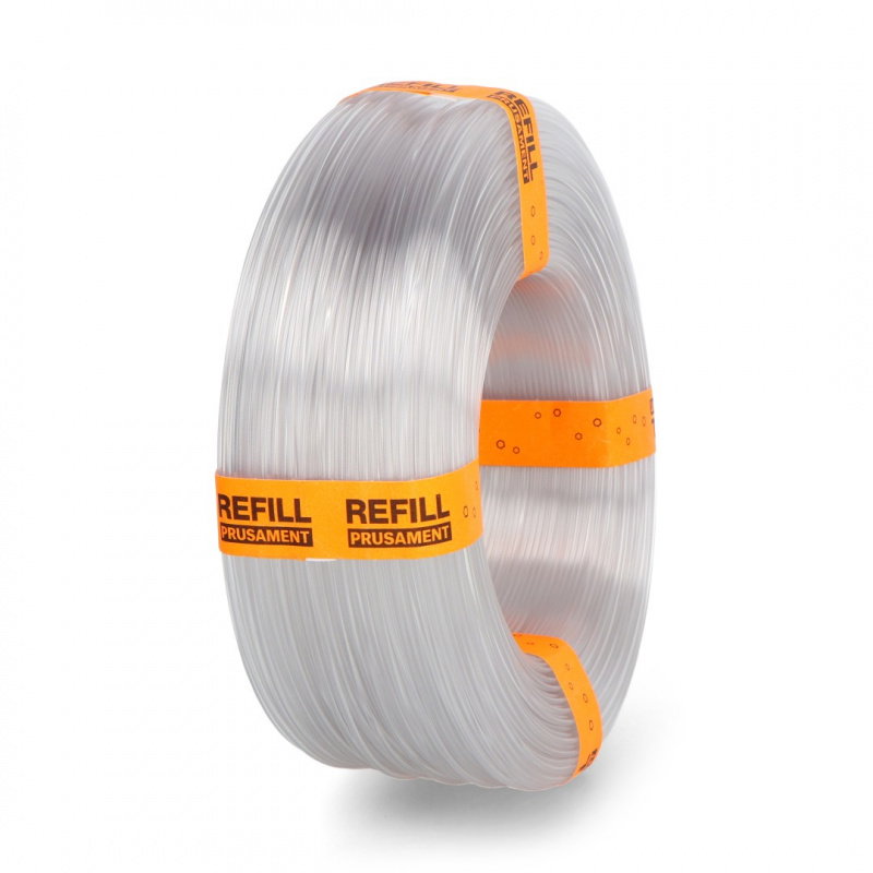 Náhradní struna Prusa PETG 1,75 mm 1 kg - čirá NFC