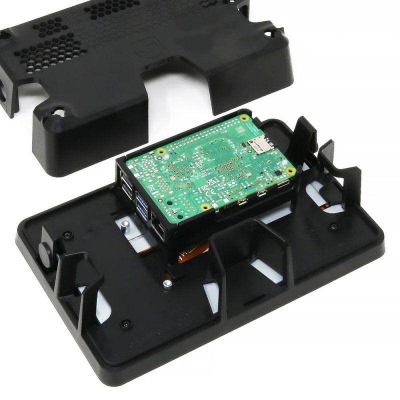 Enclosure for Raspberry Pi Touch Display 2 (7") - black