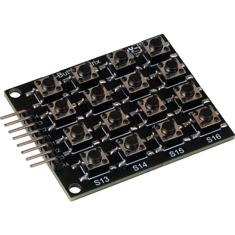 Buttonmatrix - 4x4 keyboard matrix - Joy-IT
