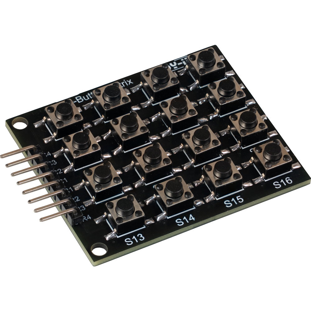 Buttonmatrix - 4x4 keyboard matrix - Joy-IT