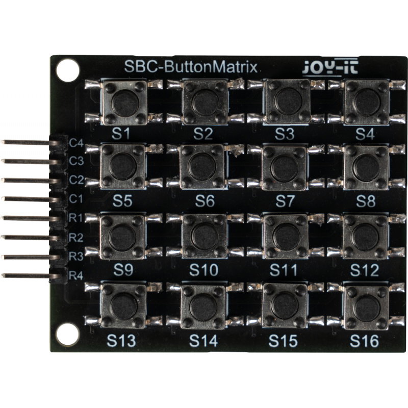Buttonmatrix - 4x4 keyboard matrix - Joy-IT