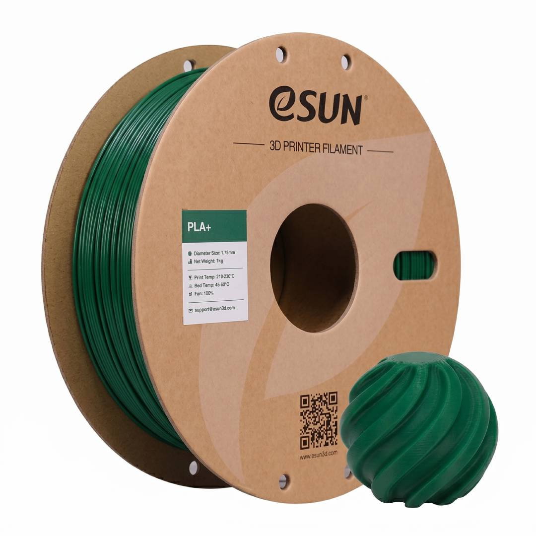 eSUN PLA+ vlákno 1,75mm 1kg - Zelená