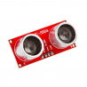 Ultrasonic Distance Sensor - 3.3V (HC-SR04), 180° (red) - zdjęcie 1