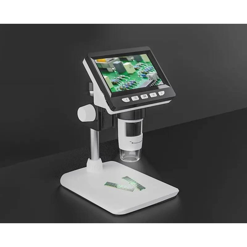 MIKROSKOP CYFROWY 1000x 2MP 8LED EKRAN HD MicroSD