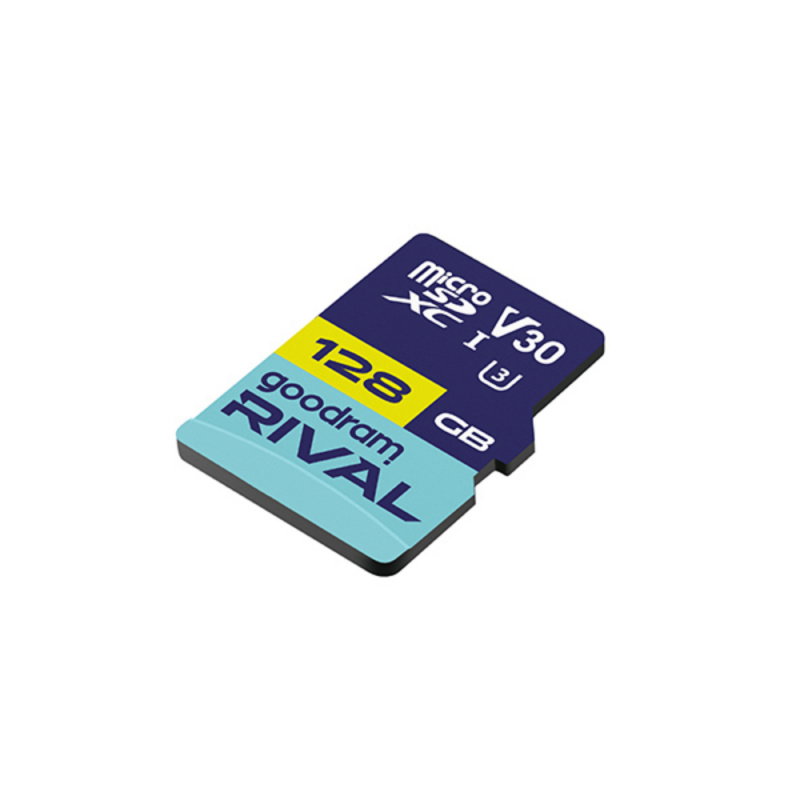 GOODRAM RIVAL M3AA 128GB micro card V30 (UHS I U3) + adapter