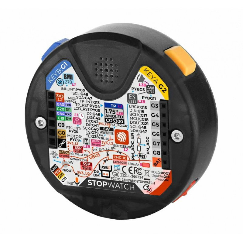M5Stack Stopwatch Dev Kit (ESP32-S3)