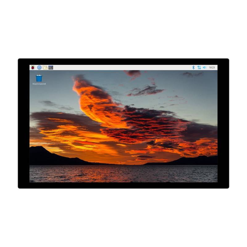 10.1inch Capacitive Touch Display, Optical Bonding Toughened