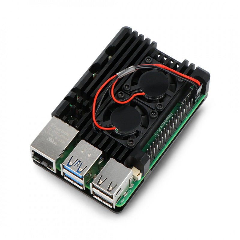 Zestaw justPi z Raspberry 5 4GB + 32GB microSD + akcesoria -