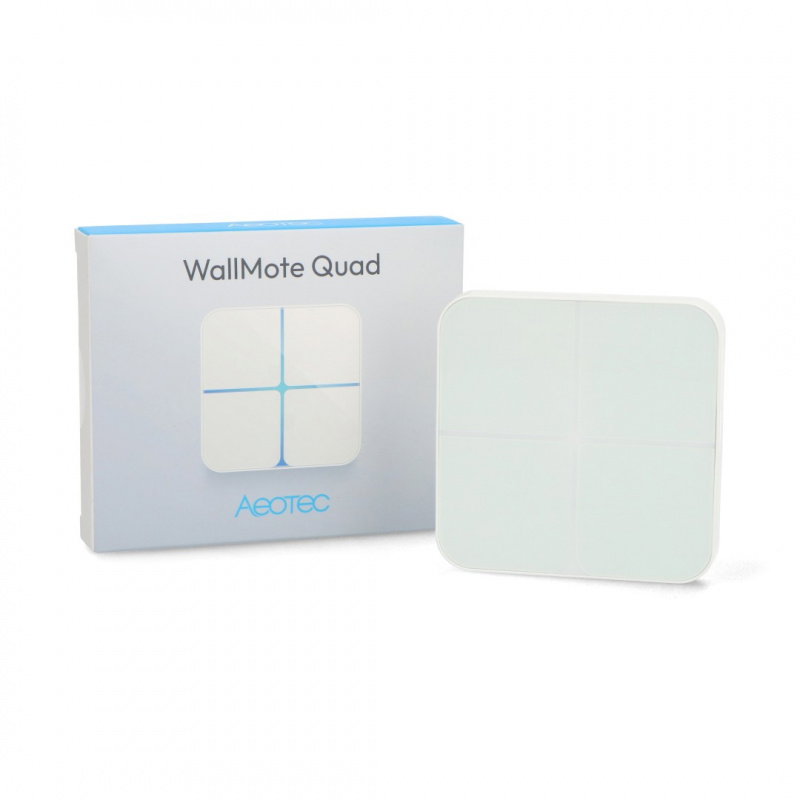 Aeotec WallMote Quad - pilot aktywacji scen i akcji - 4
