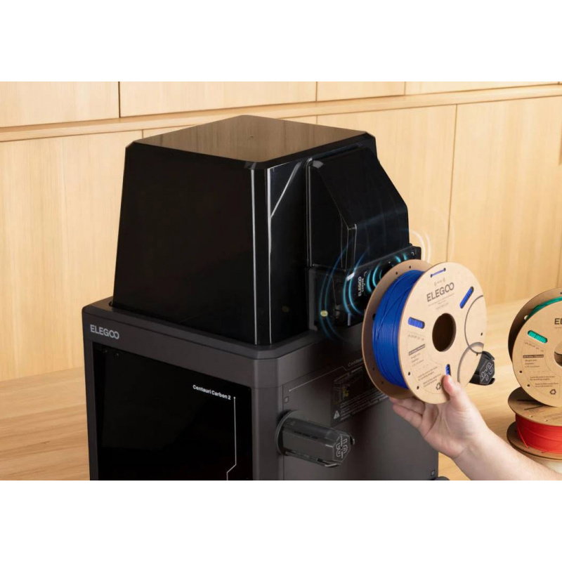 Elegoo PLA Grey 1,75 mm / 1000 g Paper Spool(RFID) 1KG Paper
