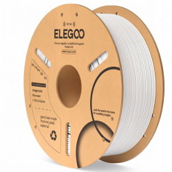 Elegoo PLA White 1,75 mm / 1000 g Paper Spool(RFID) 1KG Paper