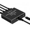 Qoltec Rozdzielacz Splitter Ethernet mini SWITCH 1x4 RJ45 | - zdjęcie 3