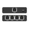 Qoltec Rozdzielacz Splitter Ethernet mini SWITCH 1x4 RJ45 | - zdjęcie 4