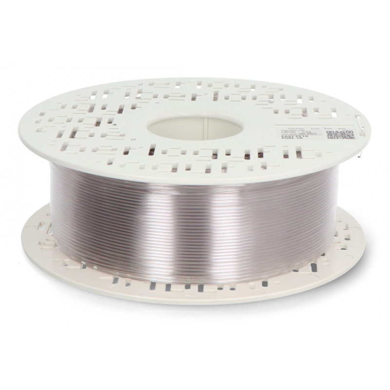 Filament Fiberlogy Easy PETG 1,75 mm 1 kg - čistě průhledný