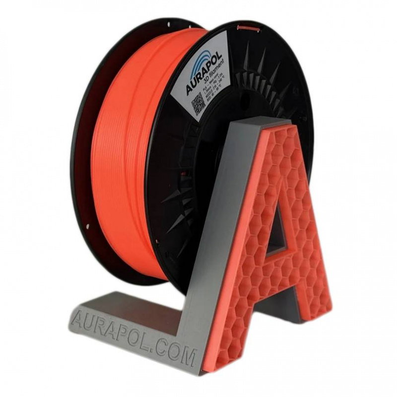 AURAPOL PLA 3D Filament Neon coral