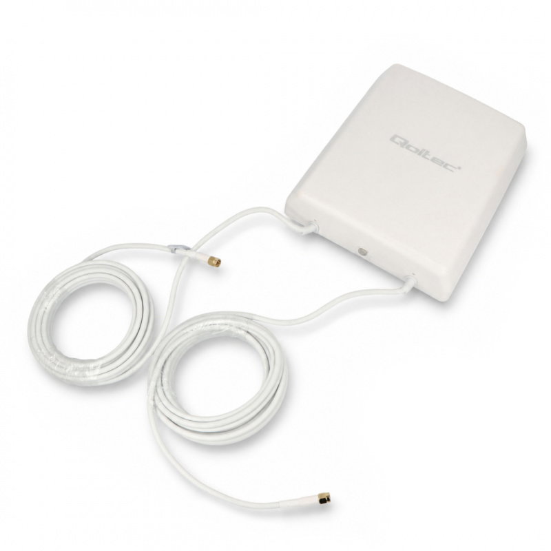 Qoltec Antena 4G LTE | 14 dBi | Zewnętrzna
