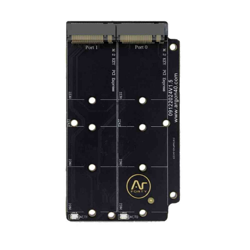 Argon ONE V5 Dual M.2 NVME Expansion Board Only