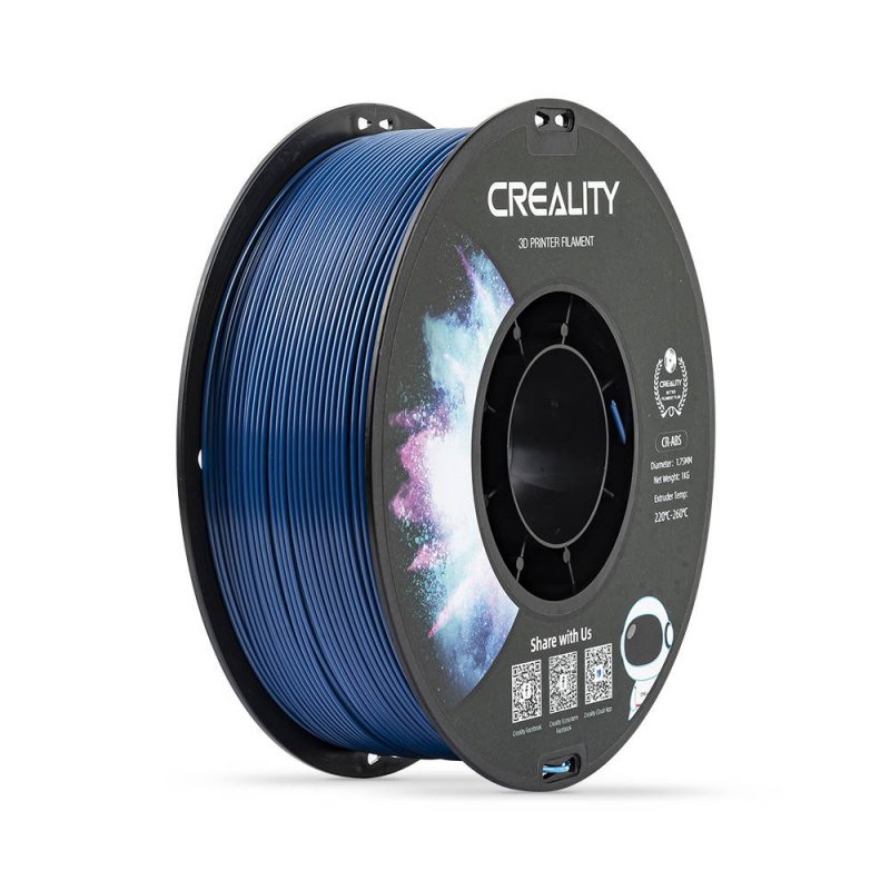 CR-ABS Blue_1.75mm_1KG_Black neutral tray_Black and white box