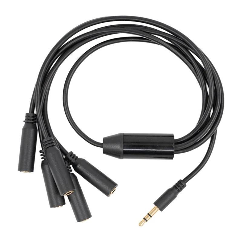 Rozdzielacz z 1 do 5, gniazdo jack 3.5mm Shelly akcesorium do